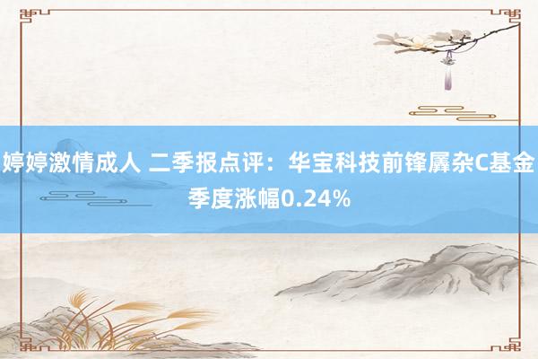 婷婷激情成人 二季报点评：华宝科技前锋羼杂C基金季度涨幅0.24%