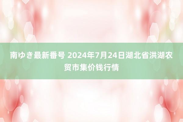 南ゆき最新番号 2024年7月24日湖北省洪湖农贸市集价钱行情