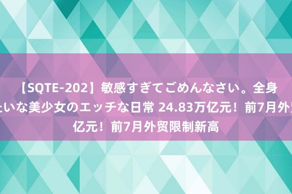 【SQTE-202】敏感すぎてごめんなさい。全身性感帯みたいな美少女のエッチな日常 24.83万亿元！前7月外贸限制新高