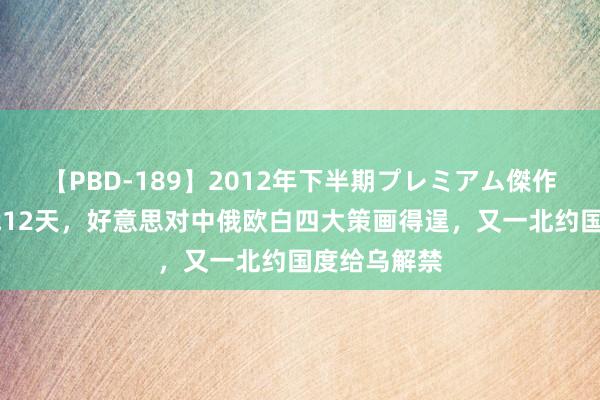 【PBD-189】2012年下半期プレミアム傑作選 俄乌血战12天，好意思对中俄欧白四大策画得逞，又一北约国度给乌解禁