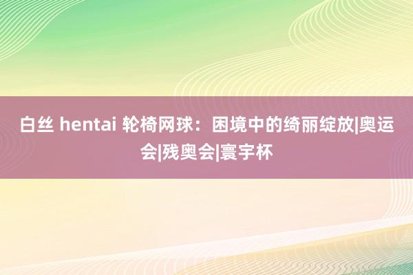 白丝 hentai 轮椅网球：困境中的绮丽绽放|奥运会|残奥会|寰宇杯